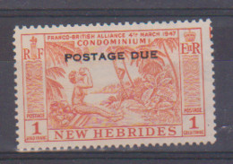 NOUVELLES HEBRIDES      N°  YVERT  : TAXE 45  NEUF AVEC  CHARNIERES      ( CH  3 / 18 ) - Postage Due