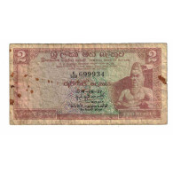 Billet, Sri Lanka , 2 Rupees, 1974, 1974-08-27, KM:72a, TB - Sri Lanka