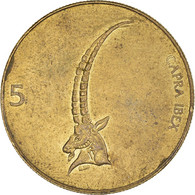 Monnaie, Slovénie, 5 Tolarjev, 1996 - Slovénie