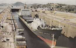 Panama - Ship Albright Explorer At Miraflores Locks , Panama Canal 1979 - Panama