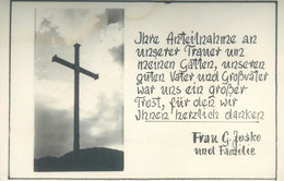 Postcard Cross Frau G. Josko Unol Fanzilie - Monumenten