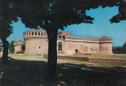 CARTOLINA  IMOLA,EMILIA ROMAGNA-ROCCA SFORZESCA (sec.XIII)-STORIA,MEMORIA,CULTURA,RELIGIONE,BELLA ITALIA,VIAGGIATA 1970 - Imola