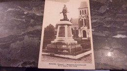 80 MORISEL MONUMENT COMMEMORATIF DE LA GUERRE 1914 1918 - Autres & Non Classés