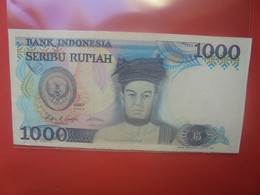 INDONESIE 1000 RUPIAH 1987 Peu Circuler (B.29) - Indonésie