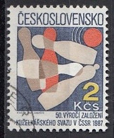 CZECHOSLOVAKIA 2896,used,falc Hinged - Petanca