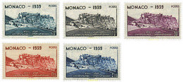 34708 MNH MONACO 1939 8 JUEGOS UNIVERSITARIOS INTERNACIONALES - Other & Unclassified