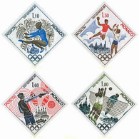 67779 MNH MONACO 1980 22 JUEGOS OLIMPICOS VERANO MOSCU 1980 - Otros & Sin Clasificación