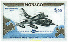 227424 MNH MONACO 1964 50 ANIVERSARIO DEL RALLYE AEREO DE MONACO - Andere & Zonder Classificatie