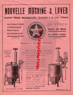 59-FOURMIES- RARE PROSPECTUS PUBLICITE MACHINE A LAVER LA VENUS-P. & G. MEUNIER CONSTRUCTEUR - Landwirtschaft