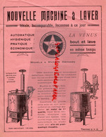 59-FOURMIES- RARE PROSPECTUS PUBLICITE MACHINE A LAVER LA VENUS-P. & G. MEUNIER CONSTRUCTEUR - Agriculture