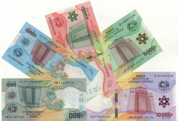 CENTRAL AFRICAN STATES  New Issue SET "2020" (Central Banque Building At Front  + Fauna, Farming, Students At Back) - Central African Republic