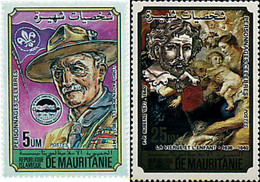 590278 MNH MAURITANIA 1984 PERSONAJES - Mauritanie (1960-...)