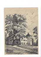 30908 - Gingins Le Vieux Château Des Barons Dessin Pavillon - Gingins