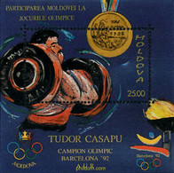 61503 MNH MOLDAVIA 1992 25 JUEGOS OLIMPICOS VERANO BARCELONA 1992 - Weightlifting