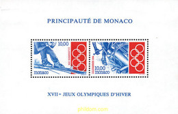 80372 MNH MONACO 1994 17 JUEGOS OLIMPICOS INVIERNO LILLEHAMMER 1994 - Otros & Sin Clasificación