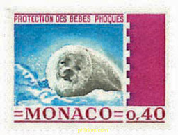 32368 MNH MONACO 1970 PROTECCION DE LAS CRIAS DE FOCA - Autres & Non Classés