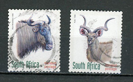 AFRIQUE DU SUD : FAUNE (GAZELLE) - N° Yvert 1031+1033 Dent 13 & Cadre De Phospho - Gebraucht