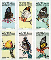 94709 MNH MACAO 1985 DIA MUNDIAL DEL TURISMO. MARIPOSAS - Araignées