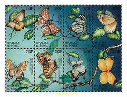 318940 MNH MALI 1997 FAUNA-MARIPOSAS - Araignées