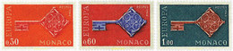 62164 MNH MONACO 1968 EUROPA CEPT 1968 - LLAVE DORADA - Otros & Sin Clasificación