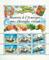 79065 MNH MONACO 1992 EUROPA CEPT. 500 ANIVERSARIO DEL DESCUBRIMIENTO DE AMERICA - Altri & Non Classificati