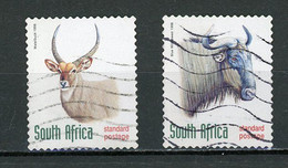 AFRIQUE DU SUD : FAUNE (GAZELLE) - N° Yvert 1031a+1032a Dent 13 & Barres De Pho En L - Usati