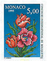 97040 MNH MONACO 1995 28 CONCURSO INTERNACIONAL DE RAMOS DE FLORES - Otros & Sin Clasificación