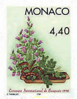 97052 MNH MONACO 1997 31 CONCURSO INTERNACIONAL DE RAMOS DE FLORES - Otros & Sin Clasificación