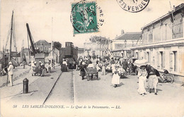 FRANCE - 85 - LES SABLES D'OLONNE - Le Quai De La Poissonnerie - LL - Cartes Postales Anciennes - Sables D'Olonne