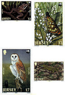 94910 MNH JERSEY 1989 VIDA SALVAJE DE JERSEY - Araignées