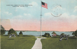 Portland, Maine, Casco Bay From Eastern Promenade - Portland