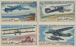 367704 MNH MAURITANIA 1966 AVIONES ANTIGUOS - Mauritanie (1960-...)