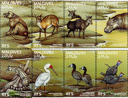 340927 MNH MALDIVAS 1996 MAMIFEROS - Chimpansees