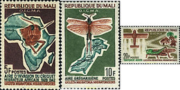 29326 MNH MALI 1964 LUCHA CONTRA LA LANGOSTA MIGRATORIA - Araignées