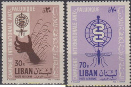 73959 MNH LIBANO 1962 PALUDISMO - Spiders