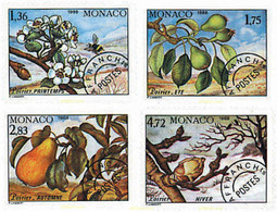 96966 MNH MONACO 1988 LAS CUATRO ESTACIONES DEL PERAL - Araignées