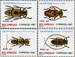 29426 MNH MOZAMBIQUE 1997 COLEOPTEROS - Araignées