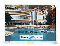 32494 MNH MONACO 1998 ASAMBLEA PLENARIA DE CORREOS DE EUROPA - Sonstige & Ohne Zuordnung