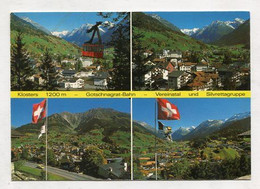 AK 120389 SWITZERLAND - Klosters - Gotschnagrat Bahn - Vreinatal Und Silvretagruppe - Klosters