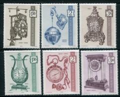 AUSTRIA 1970 Antique Clocks MNH / **..  Michel 1328-30, 1344-46 - Nuovi