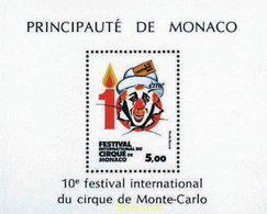 34807 MNH MONACO 1984 10 FESTIVAL INTERNACIONAL DEL CIRCO DE MONTECARLO - Otros & Sin Clasificación