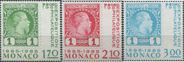 32466 MNH MONACO 1985 CENTENARIO DEL PRIMER SELLO DE MONACO - Otros & Sin Clasificación