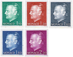 34791 MNH MONACO 1980 PRINCIPE RAINIERO III - Autres & Non Classés