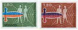 32671 MNH MONACO 1976 LUCHA CONTRA LA DROGA - Altri & Non Classificati