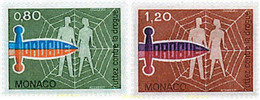 32671 MNH MONACO 1976 LUCHA CONTRA LA DROGA - Autres & Non Classés