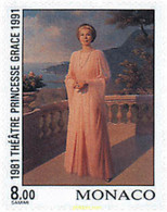 32588 MNH MONACO 1991 10 ANIVERSARIO DE LA CREACION DEL TEATRO PRINCESA GRACE - Altri & Non Classificati