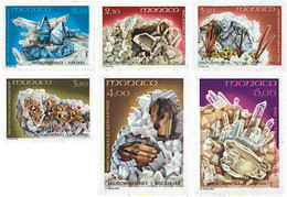 78871 MNH MONACO 1990 MINERALES - Other & Unclassified
