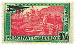 345130 HINGED MONACO 1933 VISTA DEL PRINCIPADO - Other & Unclassified