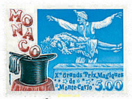 80829 MNH MONACO 1994 10 GRANDES PREMIOS MAGICOS DE MONTECARLO - Sonstige & Ohne Zuordnung