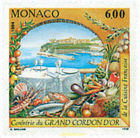 35487 MNH MONACO 1994 25 ANIVERSARIO DE LA COFRADIA CULINARIA - Other & Unclassified